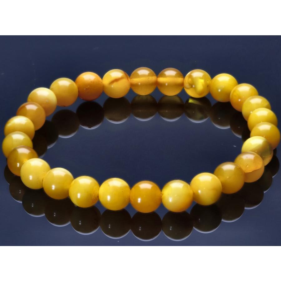 ☆天然☆ バルト海産　天然アンバー 琥珀 蜜蝋 ブレスレットフリーサイズ 美品 圧縮加工無し☆バルト海産☆蜂蜜色☆天然琥珀☆ブレスレット/天然