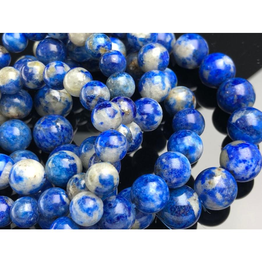 アフガニスタン産★アフガナイト（Afghanite/アフガン石）/ラウンド/約13mm/1個【天然石/パワーストーン】【アメリカツーソン・香港展示会・世界各地出展品買いの画像