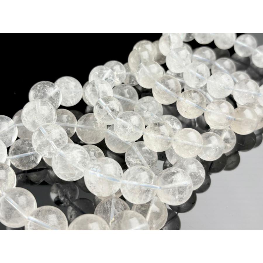 マダガスカル産★天然石ブレスレット/水晶（Crystal/quartz/クリスタル）/ラウンド/約17mm/1本【天然石/パワーストーン】【アメリカツーソン・香港展示会・世界_1