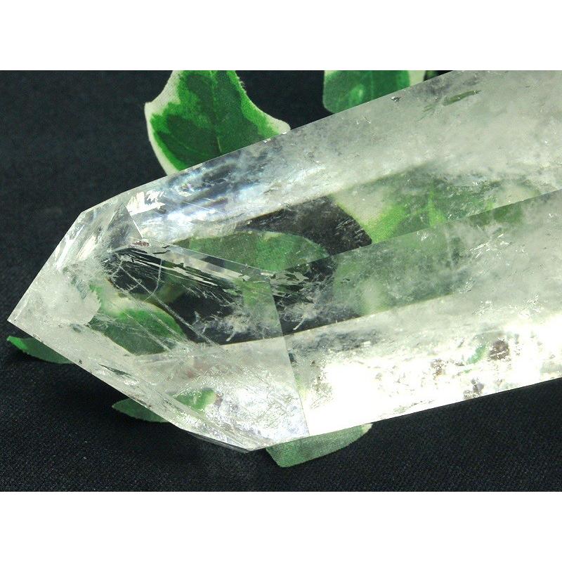 1点物★限定入荷！透明度良好◎★良質クリスタル★天然原石/透明水晶六角柱ポイント/約H165×W54mm/698g/1個/台座サービス【ネコポス不可】【天然石/パワースト 【ディズニーリ】