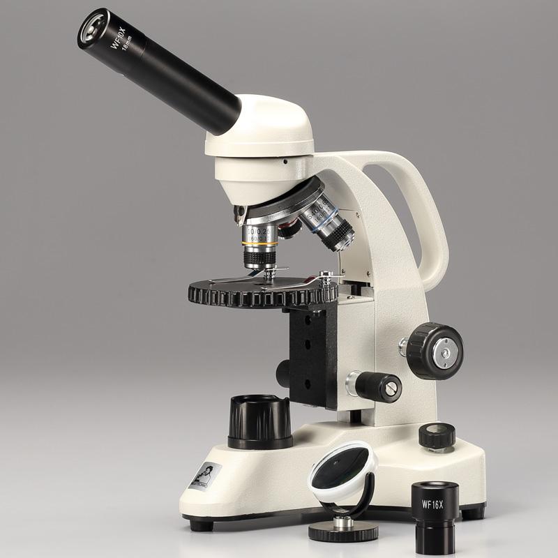 教育・実習用生物顕微鏡　専用アルミケース付　　MT-101B