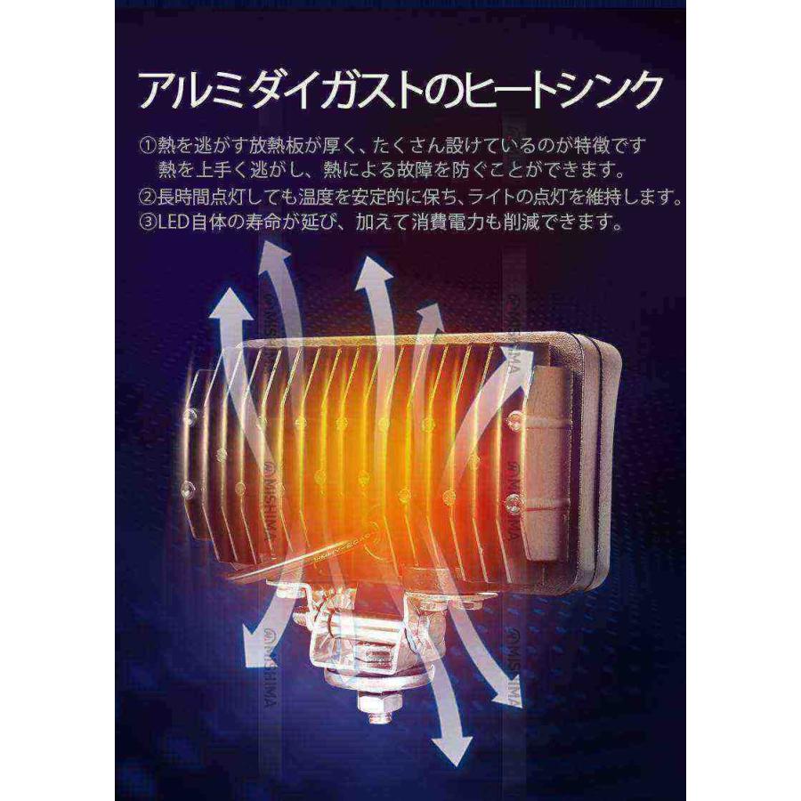 青 作業灯 LED LED作業灯 ワークライト 【1台/集魚ライト 45W・最大14ヵ月保証】msm4560b  12v 24v 広角 ノイズレス対応 虫よけ 狐よけ45W青光・ブルー 24v 12v |  | 07