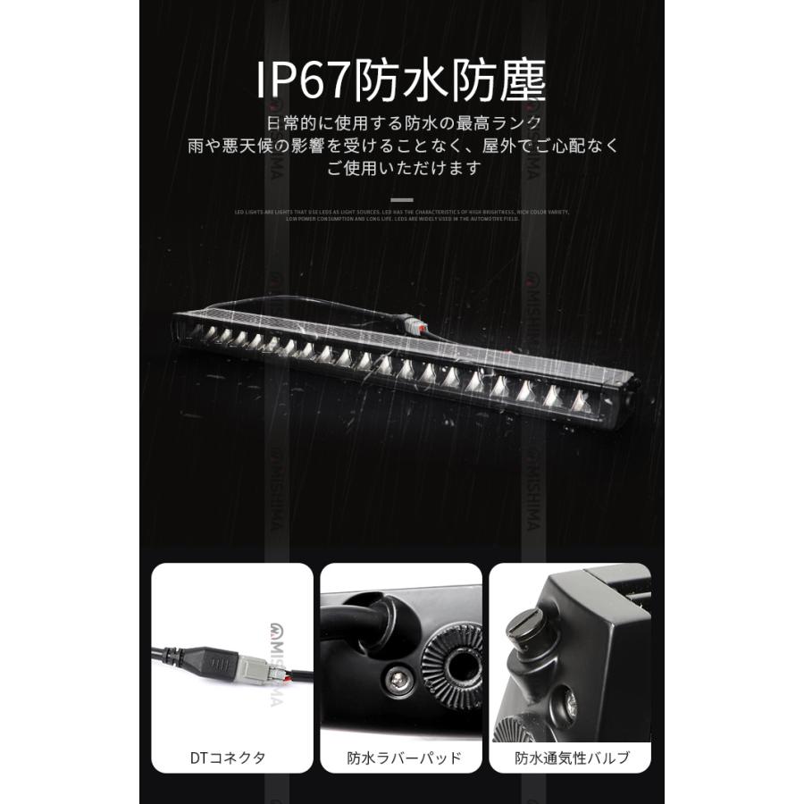 ワークライトled12v ワークライト車【12台・50W・最大14ヵ月保証】ライトバー車 msm5050 農業車両/船舶/建設機械/車用 ledライトバー24v 車 ledライトバー作業灯_10