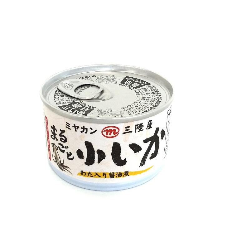 限定品 まるごと小いかわた入り醤油煮缶詰 1 Miyacan 15 Shopooo By Gmo 通販 Yahoo ショッピング