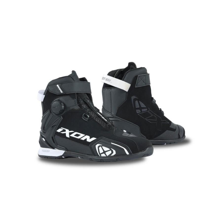 IXON イクソン BULL WP ライディングシューズ 41 防水 BOA IXON（イクソン）BULL 2 WP ブーツ (BLACK/WHITE) : shopooo by GMO