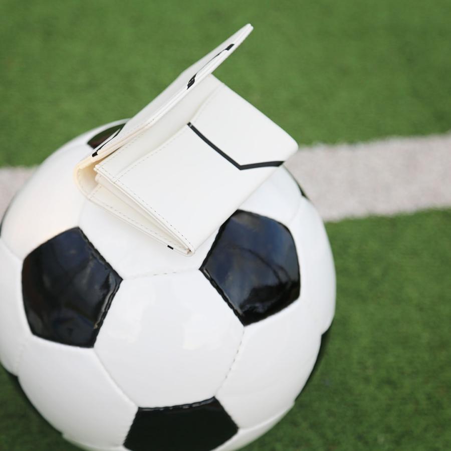 サッカーボール素材 名刺入れ カードケース メンズ ※名入れ不可商品