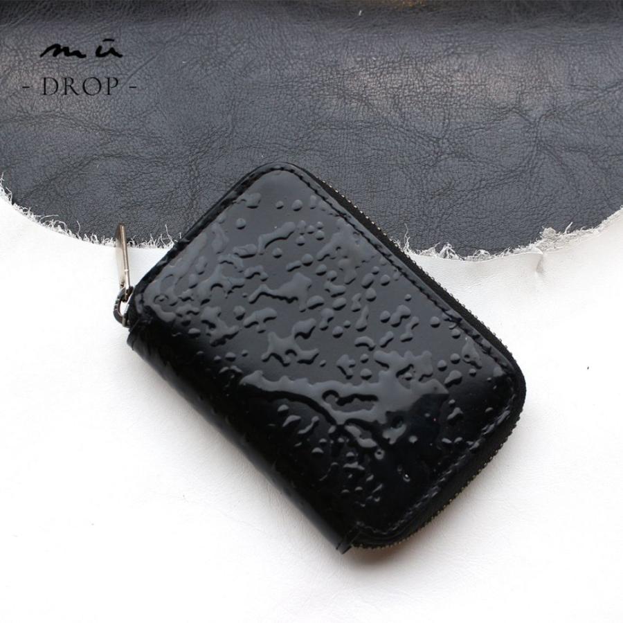 mu】本革 Rファスナー コンパクト財布 【DROP】［mu-75050］ : shopooo
