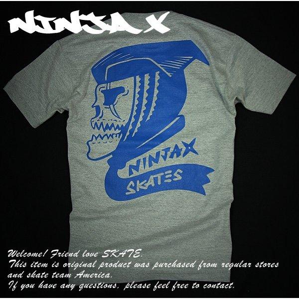 NINJA X × 2yang (ニンジャエックス ツーヤン) コラボ  Tシャツ 1★狂 国際Boyz 2013 Original T-Shirts Grey｜itempost｜04