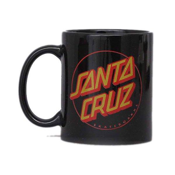 Santa Cruz (サンタクルーズ) マグカップ 陶器 コップ Classic Dot Coffee Mug Black｜itempost｜04