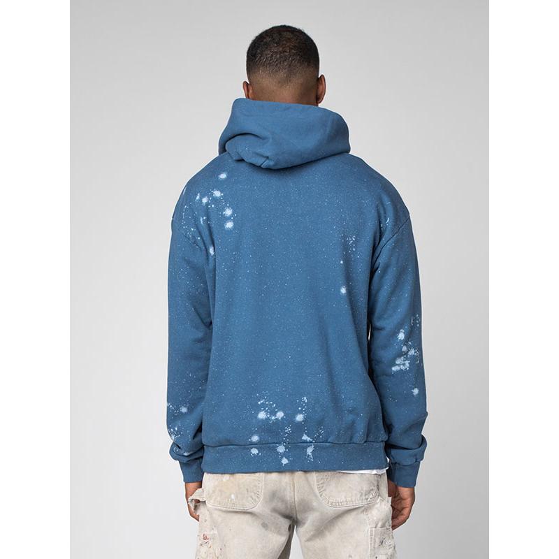 BornxRaised (ボーンアンドレイズド) パーカー プルオーバー BORN X RAISED + UNION DISCO HOODY BLUE｜itempost｜04