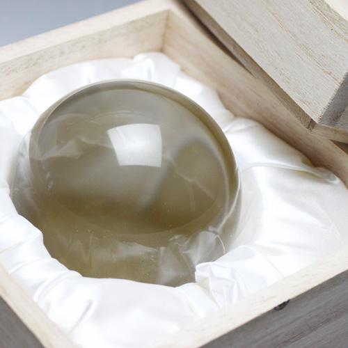 天然無色透明水晶玉　鑑別書付き theory xyz 天然水晶 無垢 丸玉 最高級 甲府研磨 水晶玉 天然 99.90mm