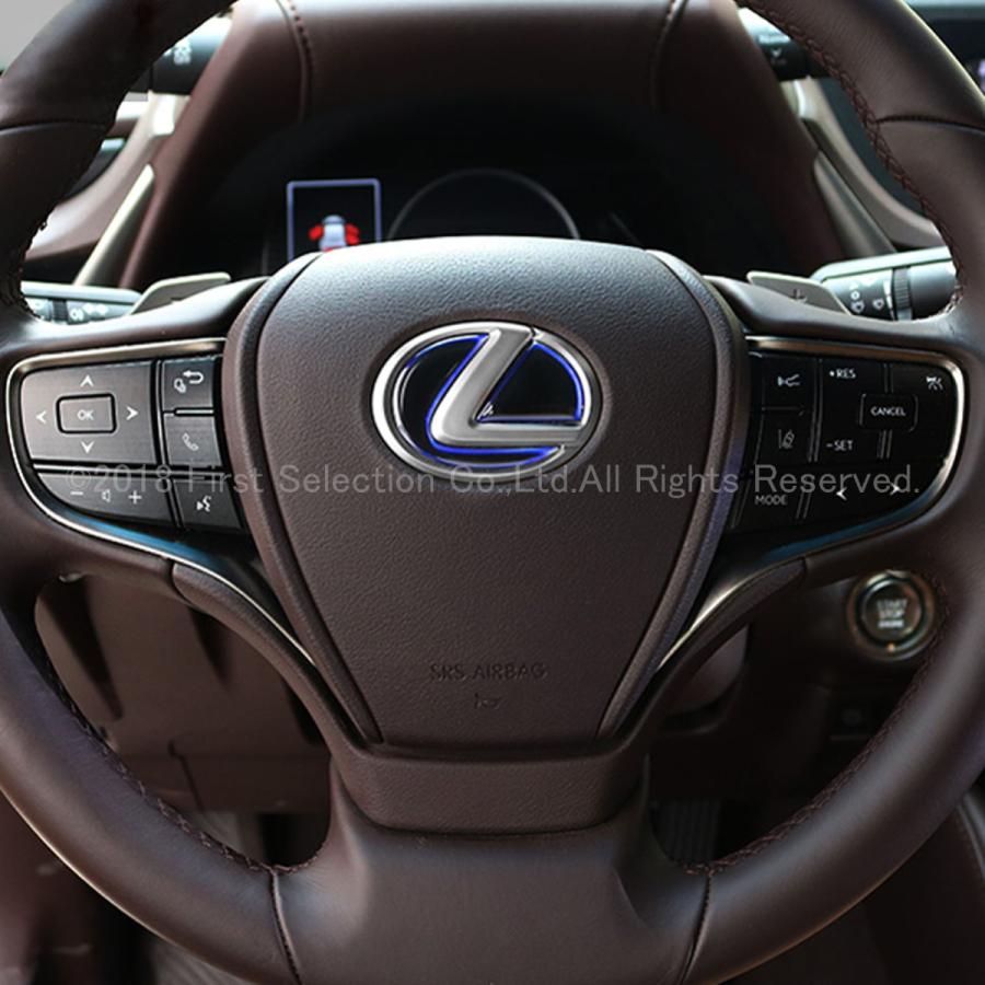 レクサス ES LS UX LC用 ハンドルセンターカラーエンブレム お気にいる 3rd ブルー ES300h LC500 UX250h LS500h LC500h LEXUS UX200 LS500 レクサス ES LS UX LC用 ハンドルセンターカラーエンブレム お気にいる 3rd ブルー ES300h LC500 UX250h LS500h LC500h LEXUS UX200 LS500