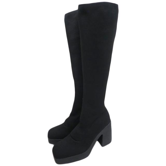 50%OFF]COCO DEAL ニットロングブーツ : 1-ogmosp656-24285 : shopooo 