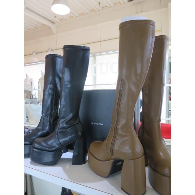 SALE】 EMODA バルキープランプフィットブーツ 0424518702 : shopooo
