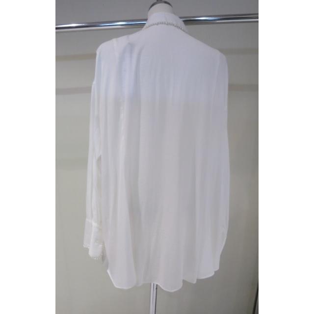 Pheeta / 長袖ブラウス/FREE/リネン/CRM/無地/PH21AW-60 Pheeta◇長袖ブラウス/FREE/リネン/CRM/無地/PH21AW-60