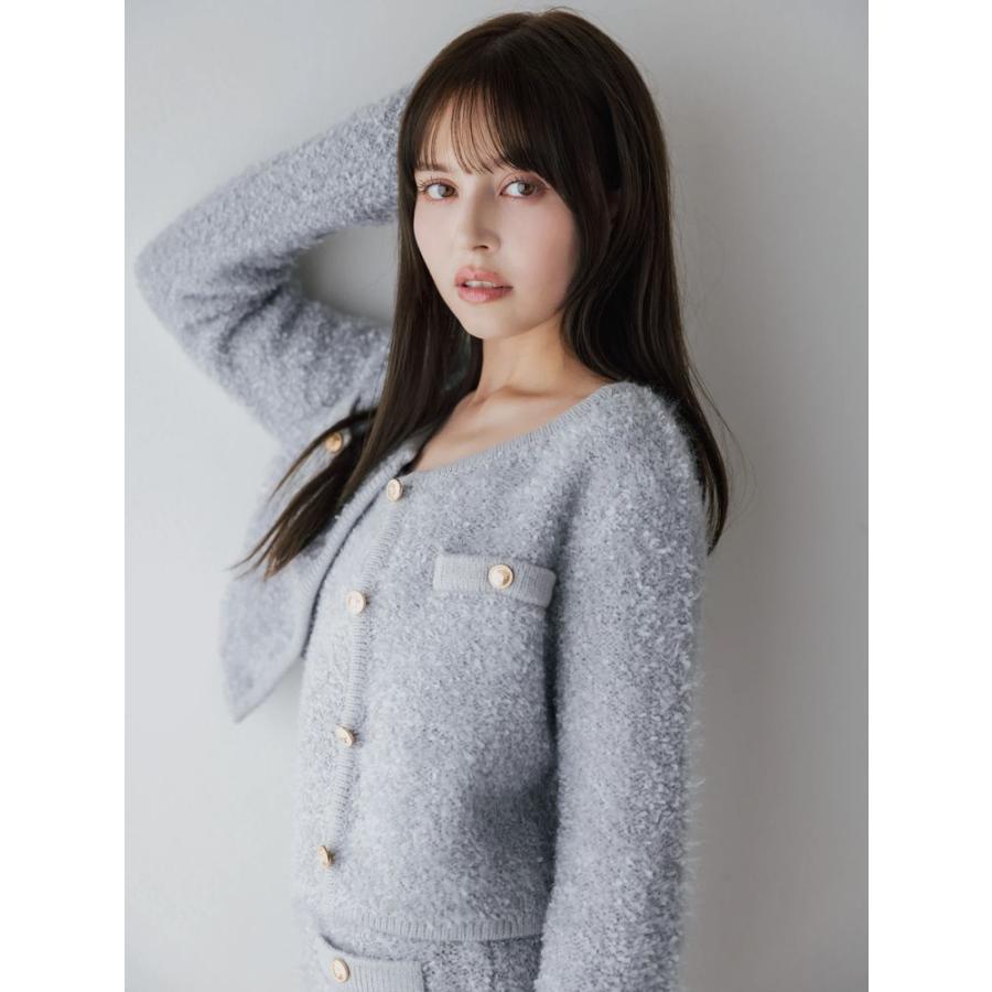 SALE】dazzlin ヘアリーニットジャケット 0226101003 : shopooo by GMO