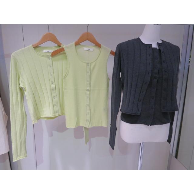anuke Cotton Layered Cardigan 62610502 : shopooo by GMO - 通販