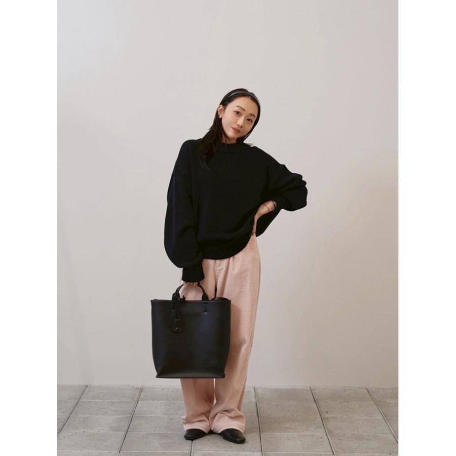 Todayful Roundhem Linen Knit ブラック TODAYFUL(トゥデイフル) / Life's online store（ライフズ