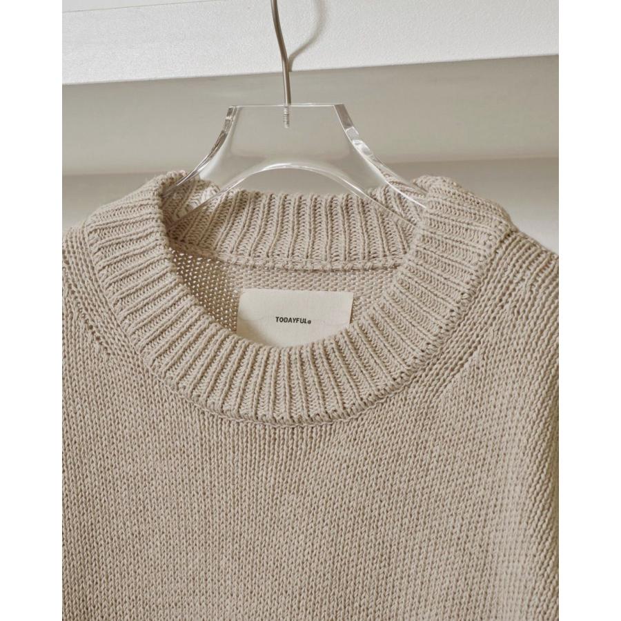 TODAYFUL Roundhem Linen Knit 12610501 : shopooo by GMO - 通販
