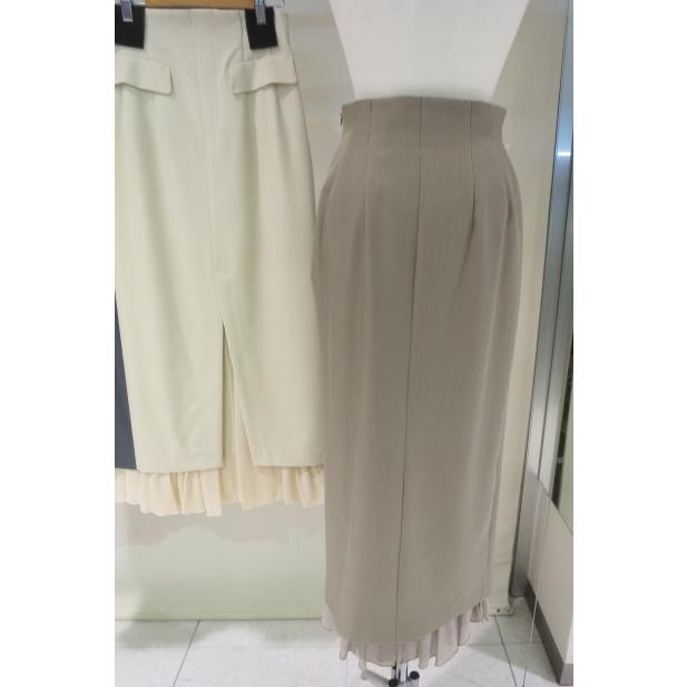 COCODEAL レイヤードフリルタイトスカート 76117187 : shopooo by GMO