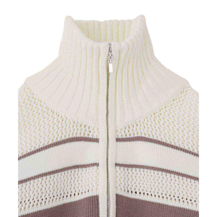 COCODEAL トラックジャケット風ニットブルゾン 76133181 : shopooo by