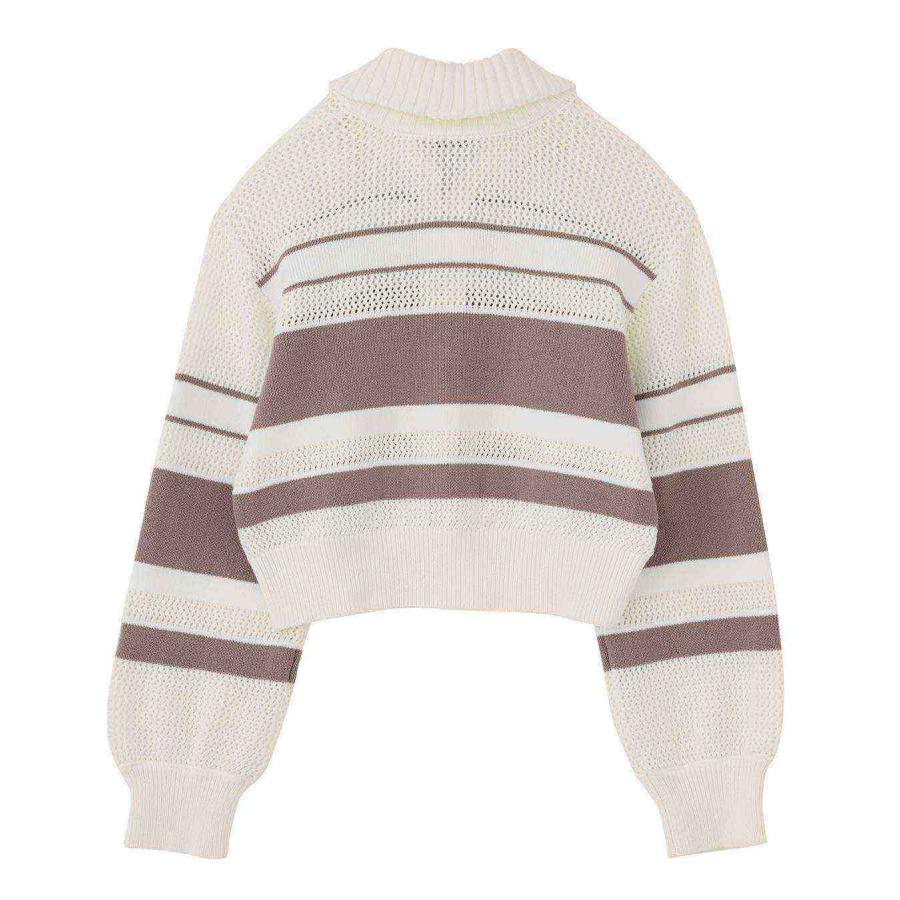COCODEAL トラックジャケット風ニットブルゾン 76133181 : shopooo by