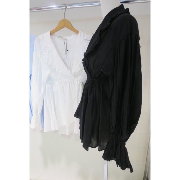 COCODEAL オープンカラーフリルブラウス 76218302 : shopooo by GMO