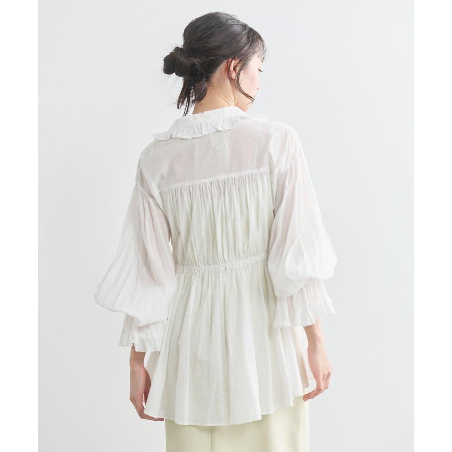 COCODEAL オープンカラーフリルブラウス 76218302 : shopooo by GMO