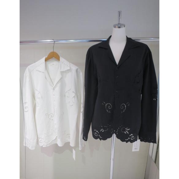 anuke Cutwork Opencollar Shirts 62610418 : shopooo by GMO - 通販