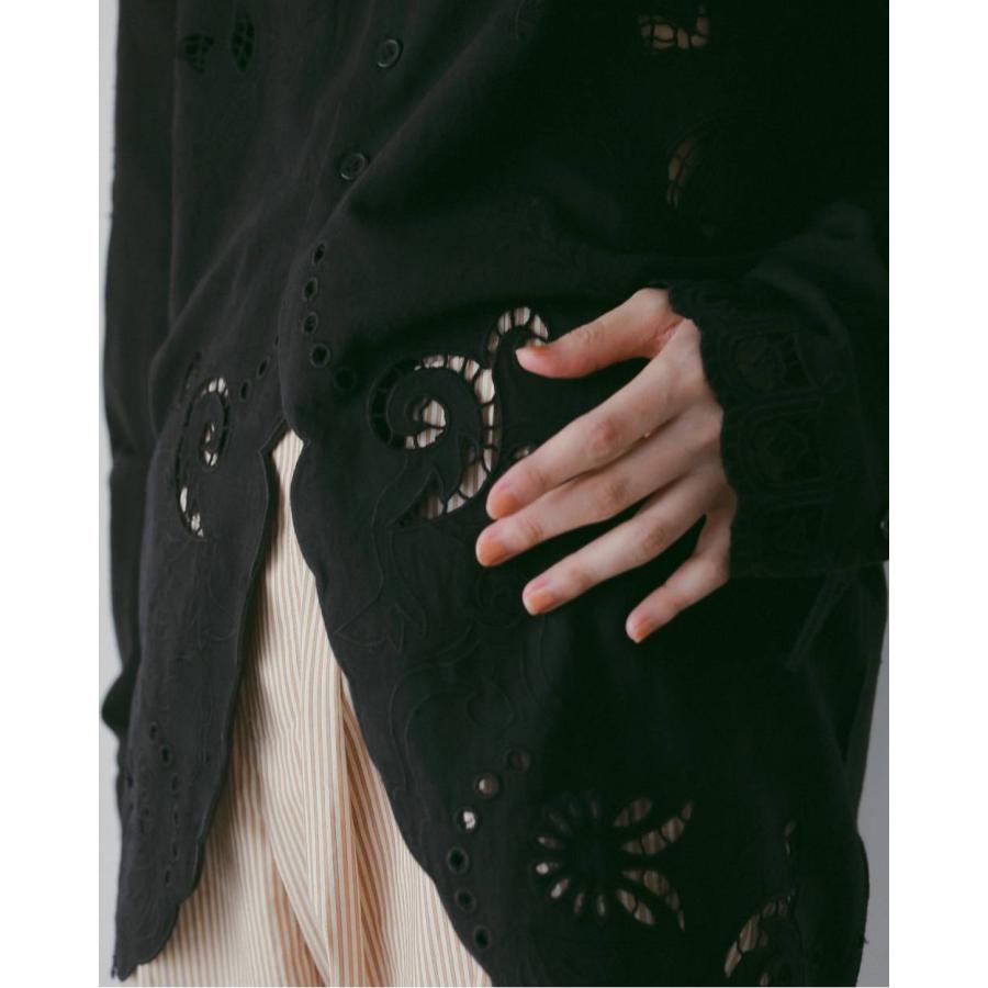 anuke Cutwork Opencollar Shirts 62610418 : shopooo by GMO - 通販