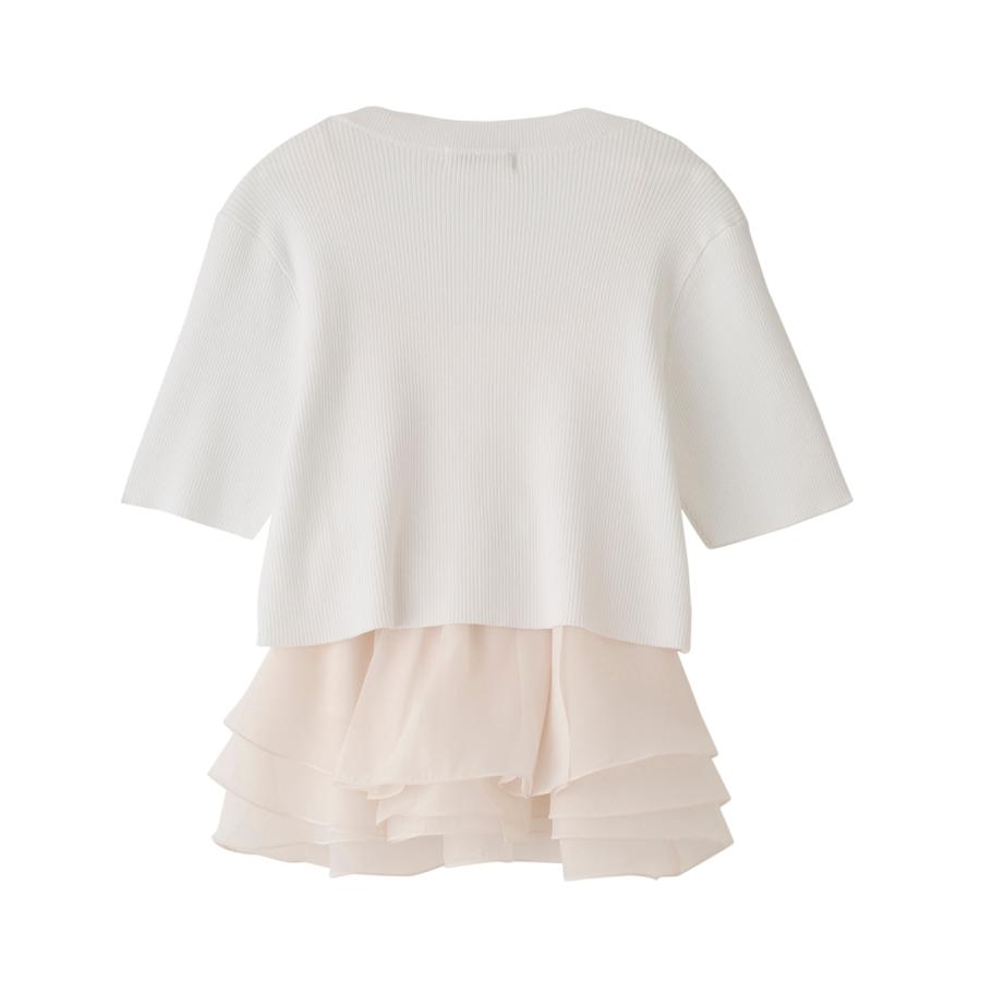 COCODEAL ペプラムブラウスセットニット 76331487 : shopooo by GMO