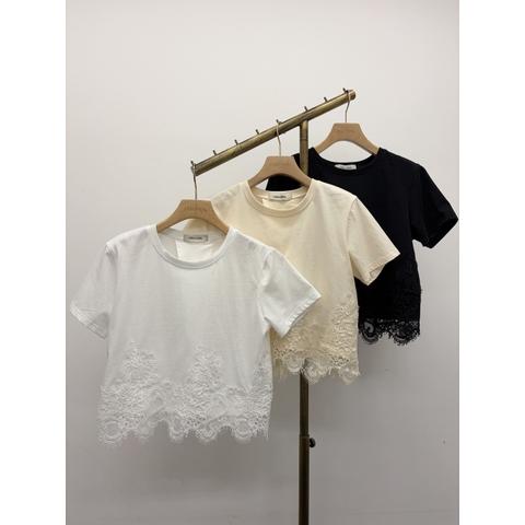 COCODEAL レースドッキングTシャツ 76221387 : shopooo by GMO - 通販