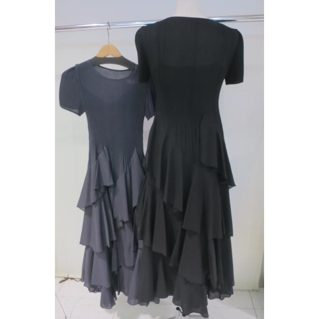 COCODEAL プリーツフリルティアードワンピース 76315485 : shopooo by