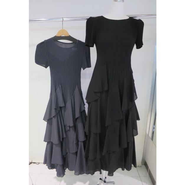 COCODEAL プリーツフリルティアードワンピース 76315485 : shopooo by