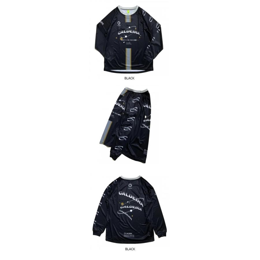 L/S CENTERLINE GAME SHIRT “PLANET OF GALAXY”・CALDEIRA(キャルデラ