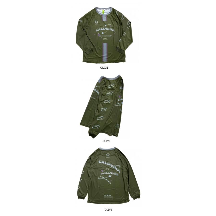 L/S CENTERLINE GAME SHIRT “PLANET OF GALAXY”・CALDEIRA(キャルデラ