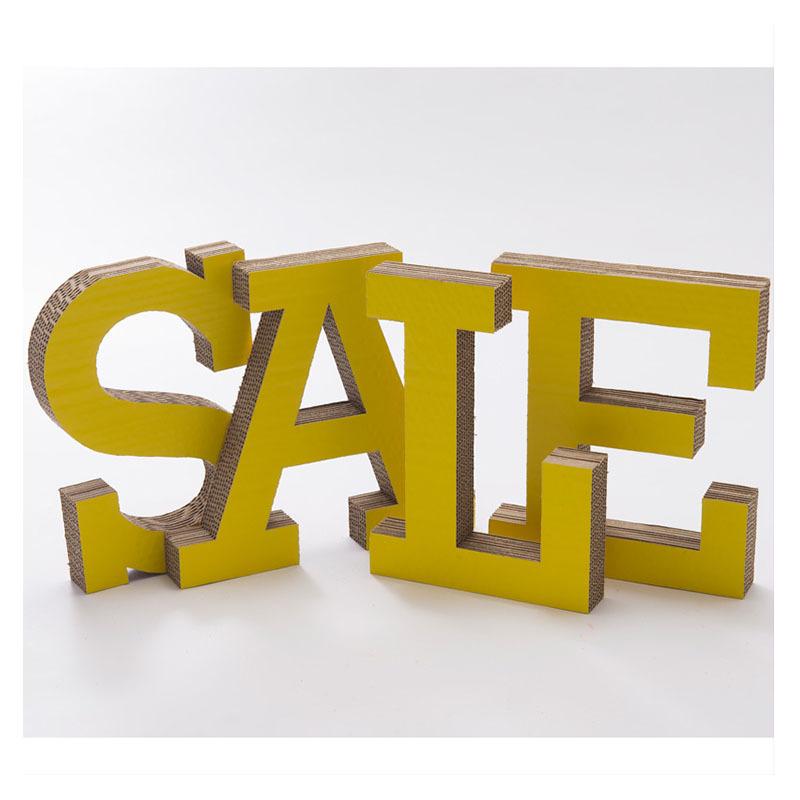 ダンボール文字「SALE」 yellow : shopooo by GMO - 通販 - Yahoo