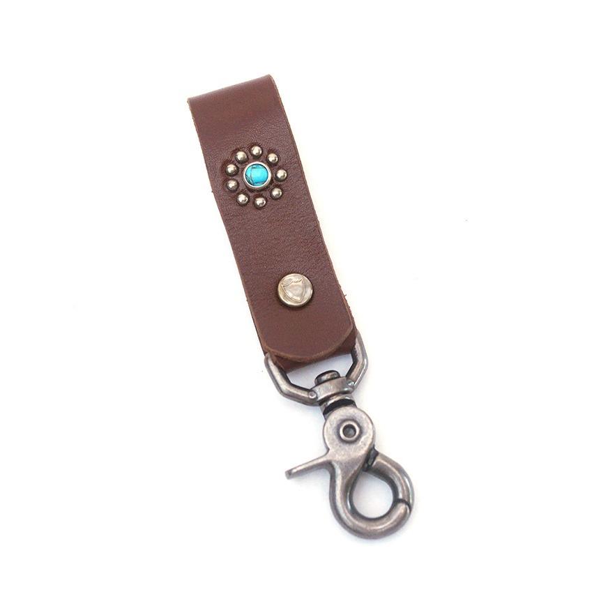 HTC キーホルダー HTC SUNSET Key Holder Snap Flower #1 TQS N / Brown : shopooo by