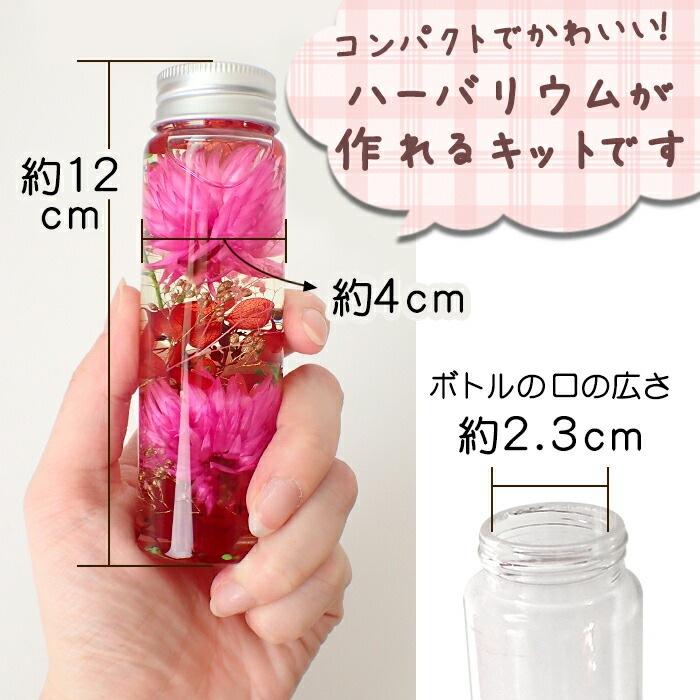 新学期値下げセール対象❣️ハーバリウムセット❣️その他使い道は工夫次第❣️ 最短当日発送】ハーバリウム 手作りキット【6】【1本売り】 説明書付