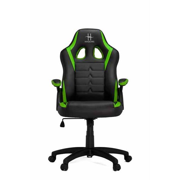 VertaGear HHGears SM-115 Gaming Chair ブラック＆グリーン PUレザー素材ゲーミングチェア｜SM115_BG｜itempost｜02