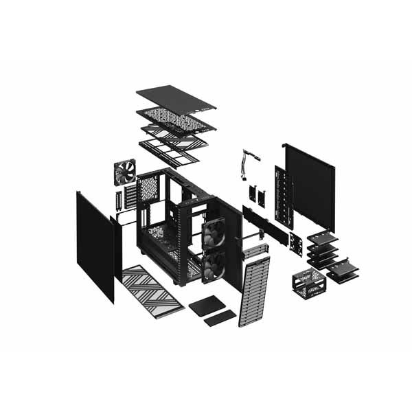 アウトレット特価・新品】Fractal Design Define 7 Black Solid ミドル