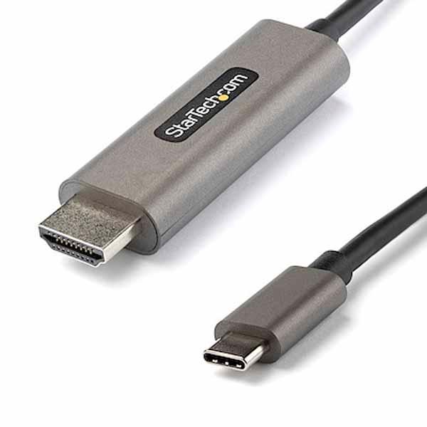 StarTech USB-C-HDMI 変換ケーブル/2m/UHD対応 USB-C to HDMI 2.0b 変換アダプター｜CDP2HDMM2MH｜itempost｜02