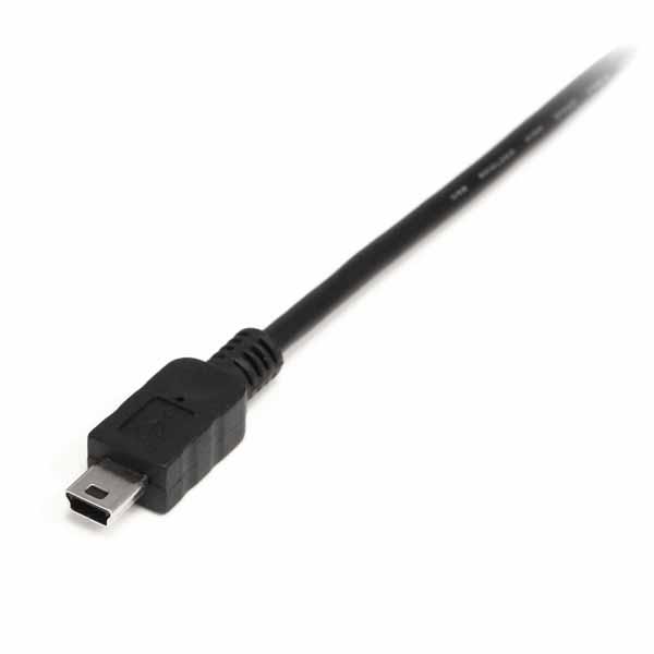 StarTech ミニUSB変換ケーブル 2m/USB-A(4ピン オス)-ミニ USB(5ピン オス)/USB mini-B ケーブル証｜USB2HABM2M｜itempost｜04
