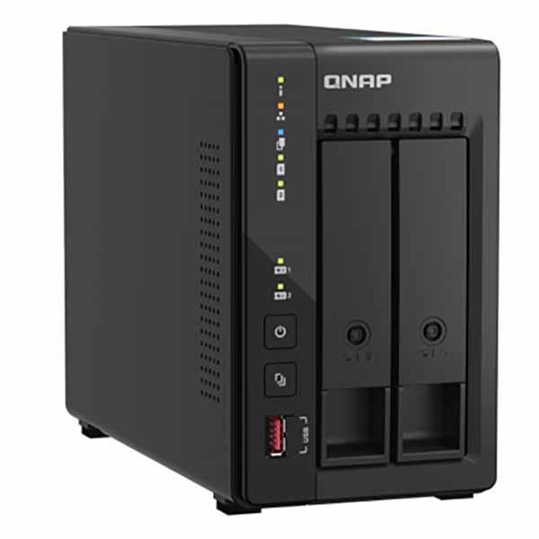 QNAP 2.5" & 3.5" SATA 6Gb/s, 3Gb/s 2 x 2.5GbE 2 Tower 2ベイNAS｜TS-253E｜itempost｜06