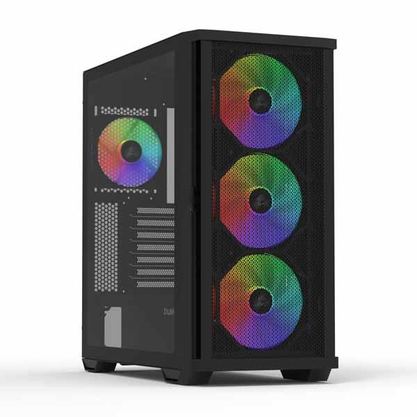 ZALMAN Z10 PLUS アドレサブルRGBファン4基搭載 ミドルタワー型PCケース｜Z10 PLUS_2