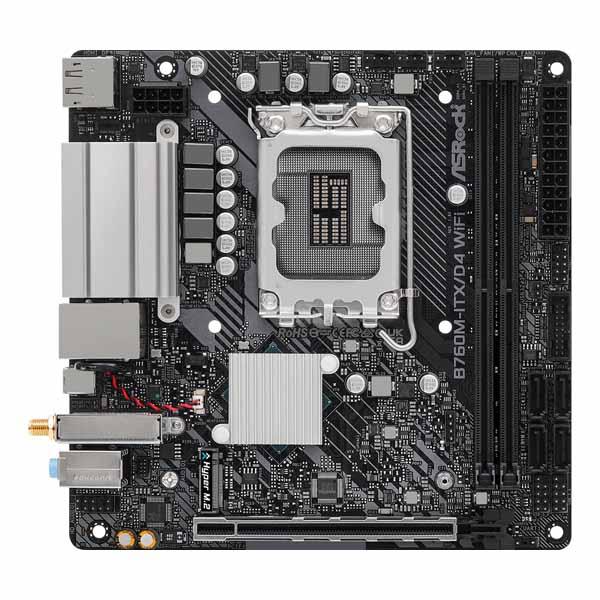 ASRock B760M-ITX/D4 WiFi 第13世代および第12世代 Intel Core