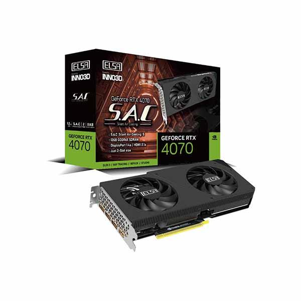 ELSA GeForce RTX 4070 S.A.C GD4070-12GERS [PCIExp 12GB] 買取価格比較