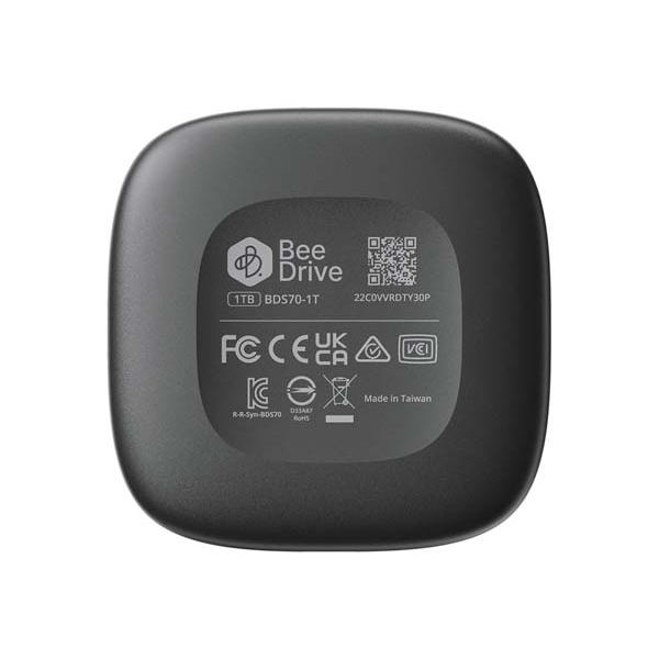 Synology パソコン・スマートフォン対応 コンパクトバックアップハブ BeeDrive 2TB｜BDS70-2T_3