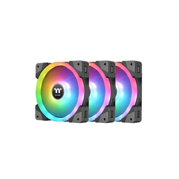 Thermaltake SWAFAN EX12 RGB (3-Fan Pack) 120mmファン ブラック｜CL-F143-PL12SW-Aの画像