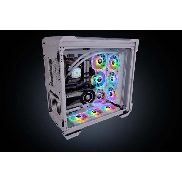 Thermaltake SWAFAN EX14 RGB White (3-Fan Pack) 140mmファン ホワイト｜CL-F162-PL14SW-Aの画像